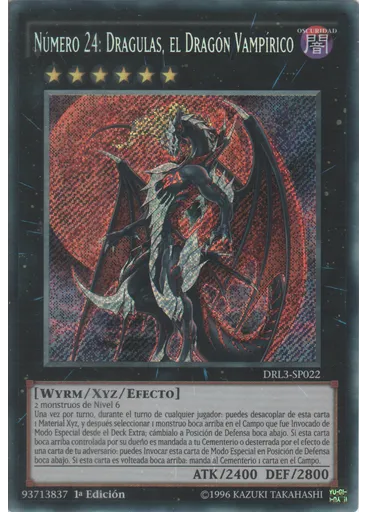 Número 24: Dragulas, el Dragón Vampírico