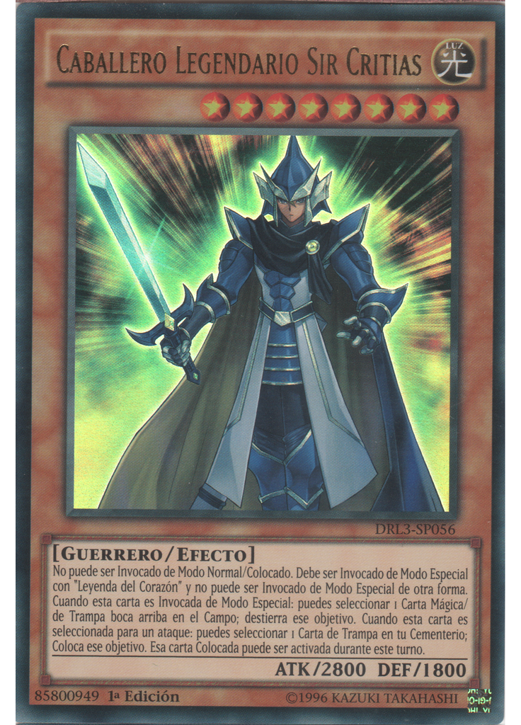 Caballero Legendario Sir Critias