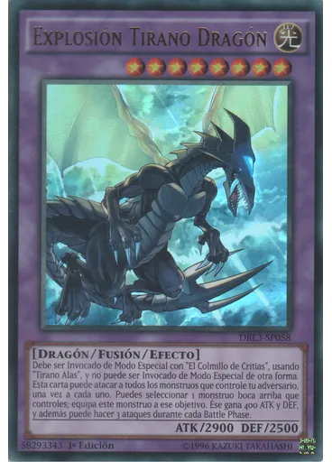 Explosión Tirano Dragón