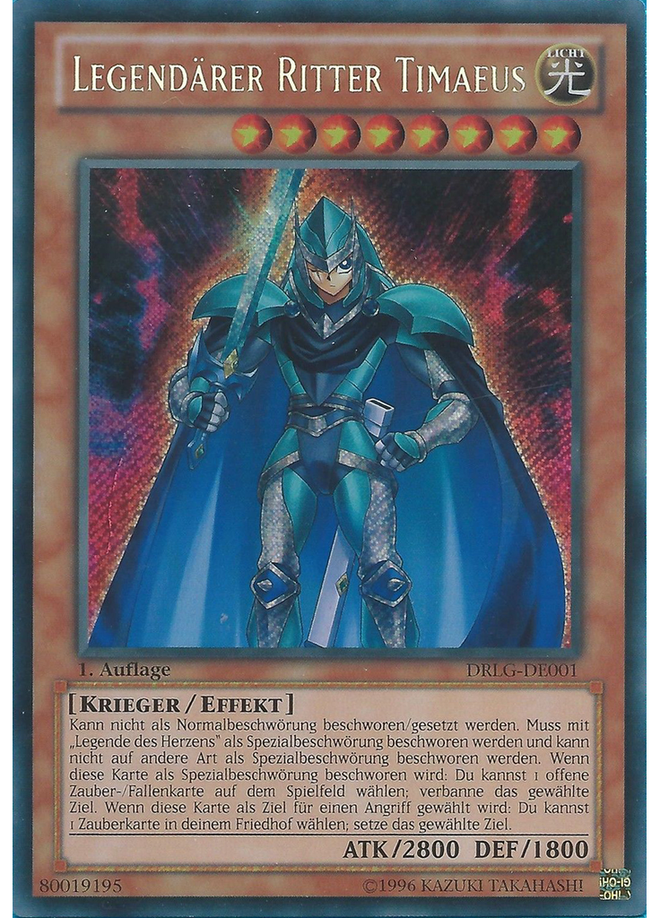 Legendärer Ritter Timaeus