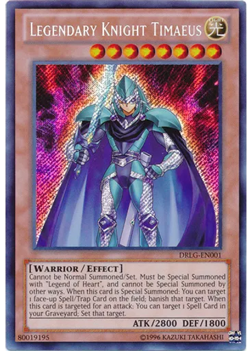 Legendary Knight Timaeus (Secret Rare Unlimited)