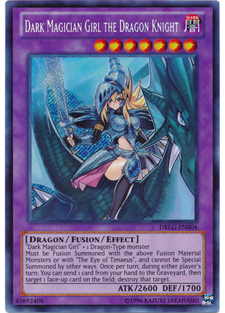 Dark Magician Girl the Dragon Knight (Secret Rare Unlimited)