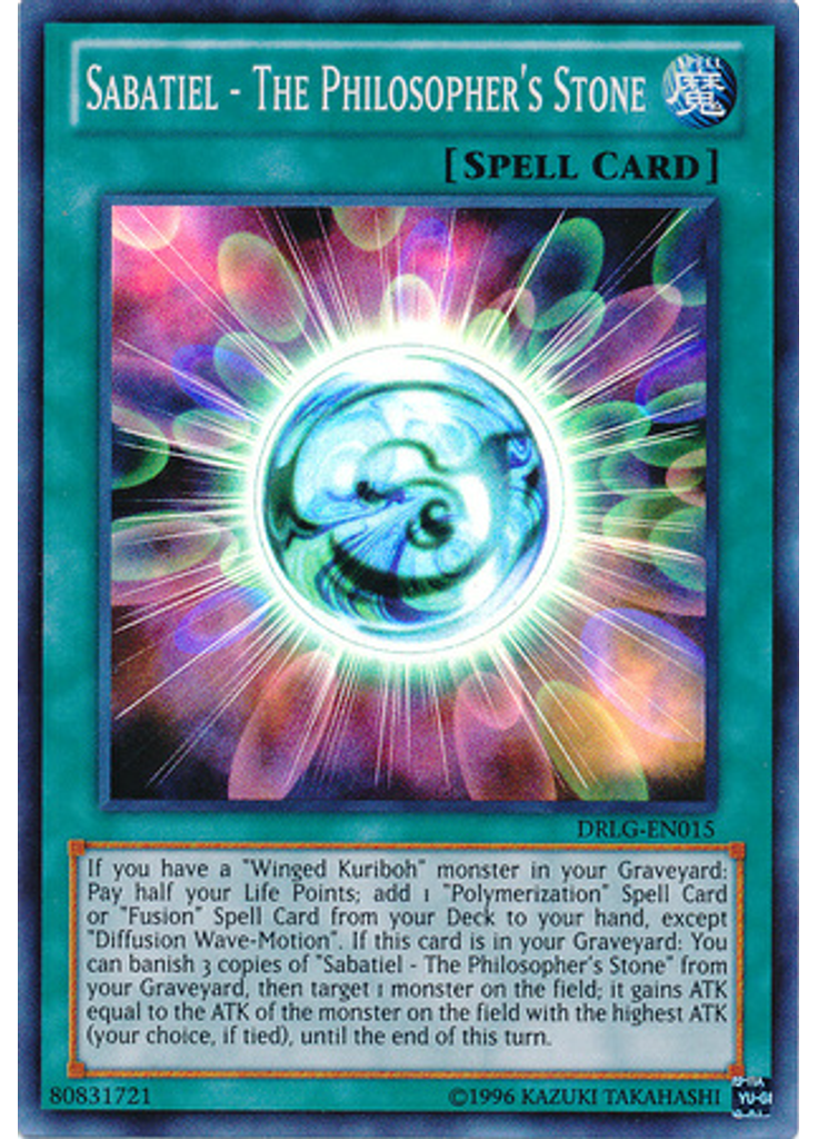 Sabatiel - The Philosopher's Stone (Super Rare Unlimited)