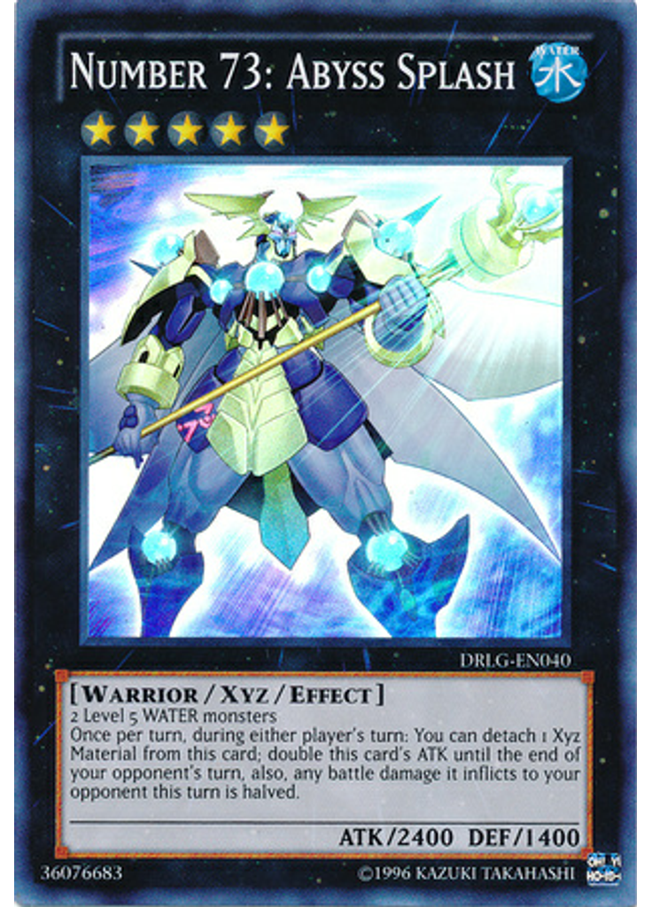 Number 73: Abyss Splash (Super Rare Unlimited)