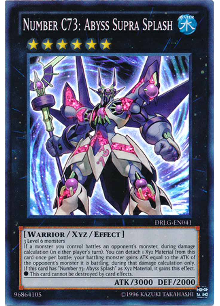 Number C73: Abyss Supra Splash (Super Rare Unlimited)