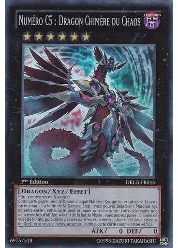 Numéro C5 : Dragon Chimère du Chaos