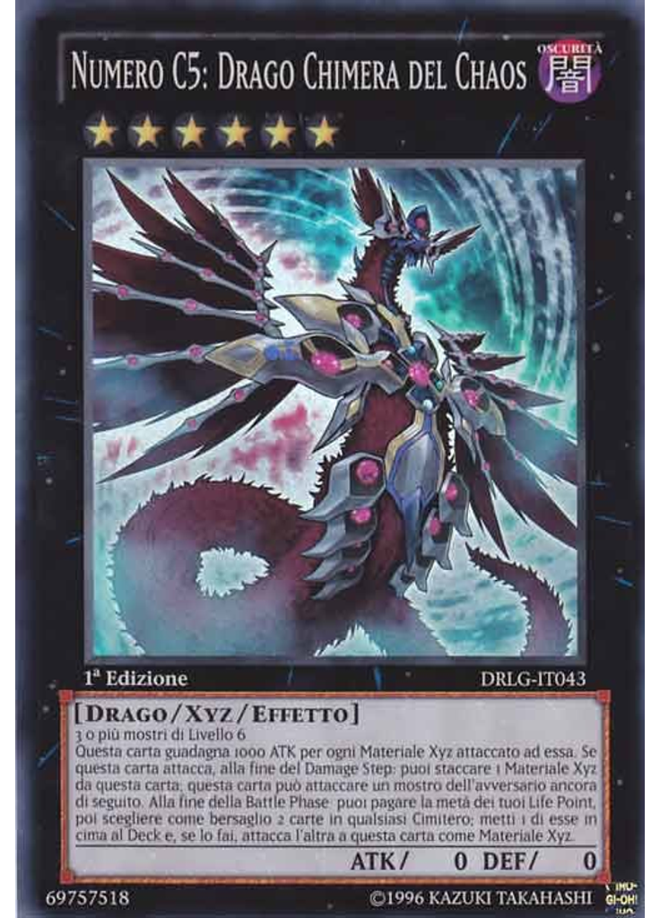 Numero C5: Drago Chimera del Chaos