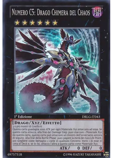 Numero C5: Drago Chimera del Chaos
