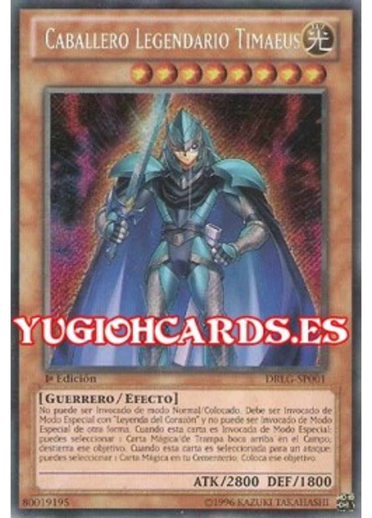 Caballero Legendario Timaeus