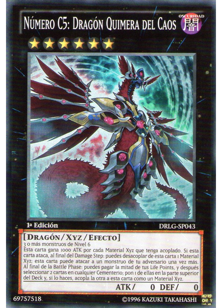 Número C5: Dragón Quimera del Caos