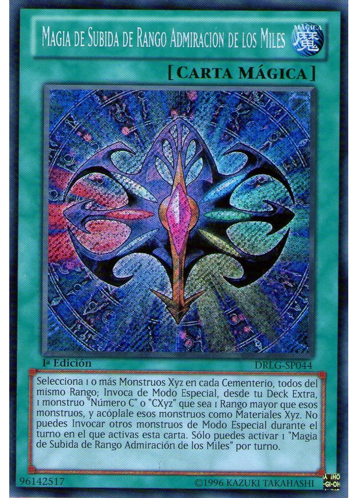 Magia de Subida de Rango Admiración de los Miles