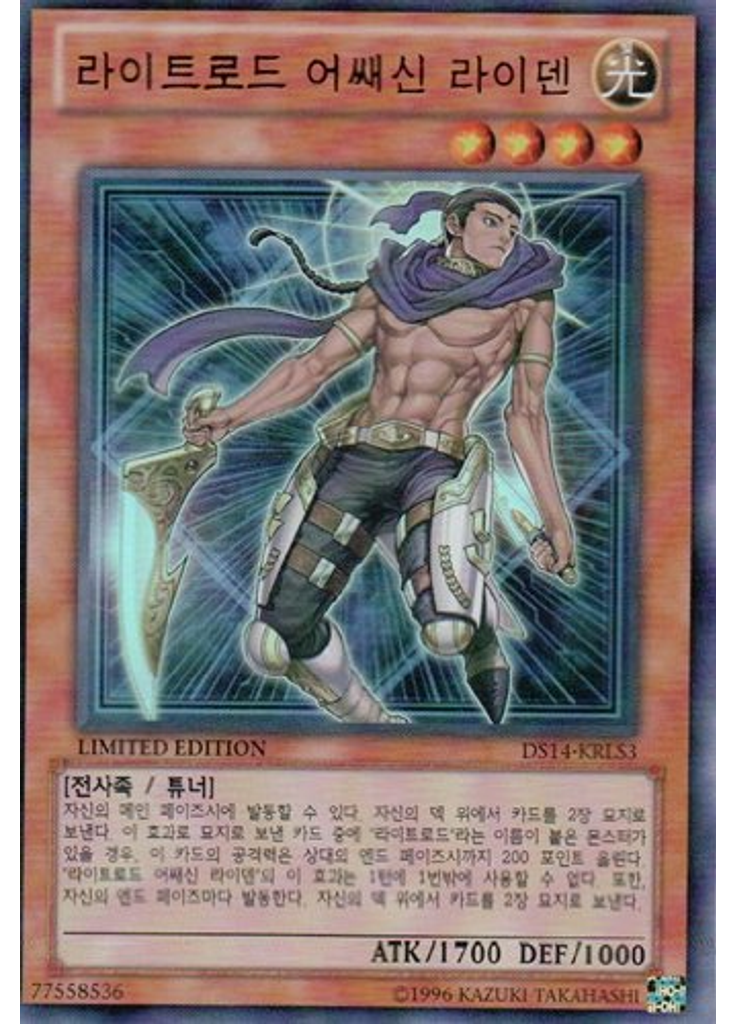 라이트로드 어쌔신 라이덴