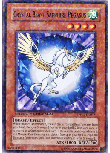 Crystal Beast Sapphire Pegasus