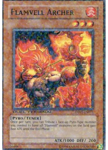Flamvell Archer — Duel Terminal 1