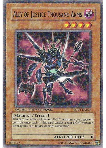 Ally of Justice Thousand Arms