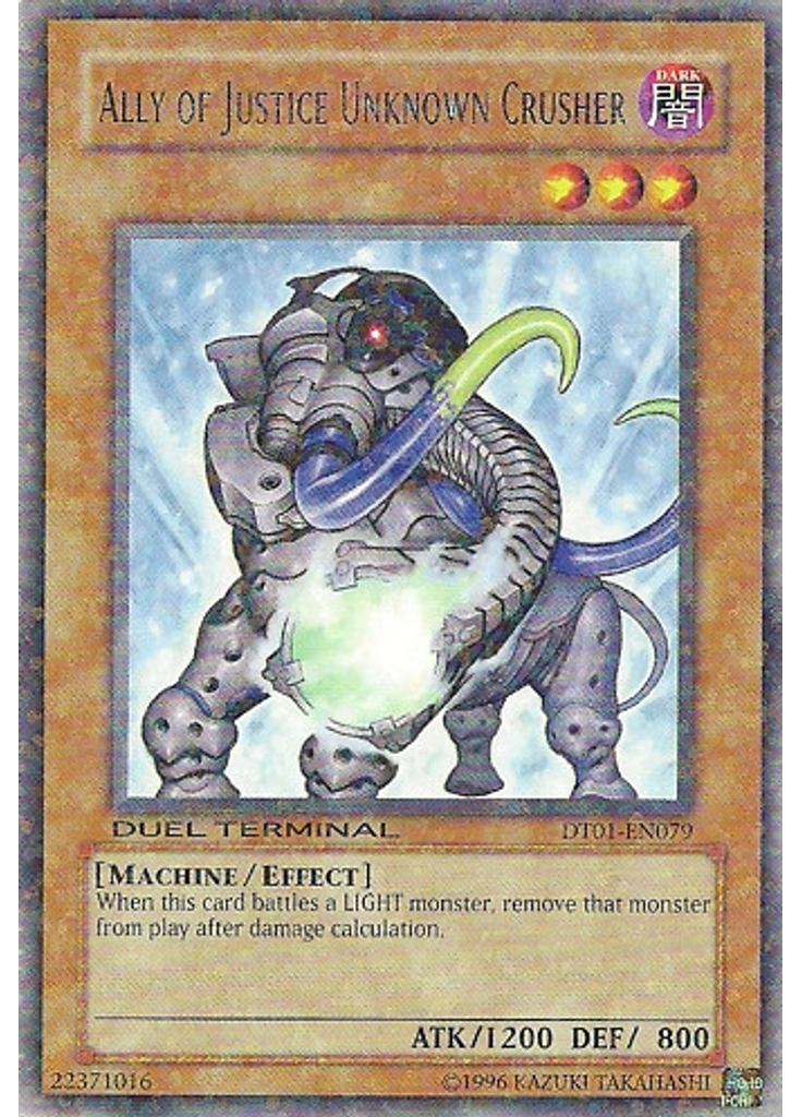 Ally of Justice Unknown Crusher