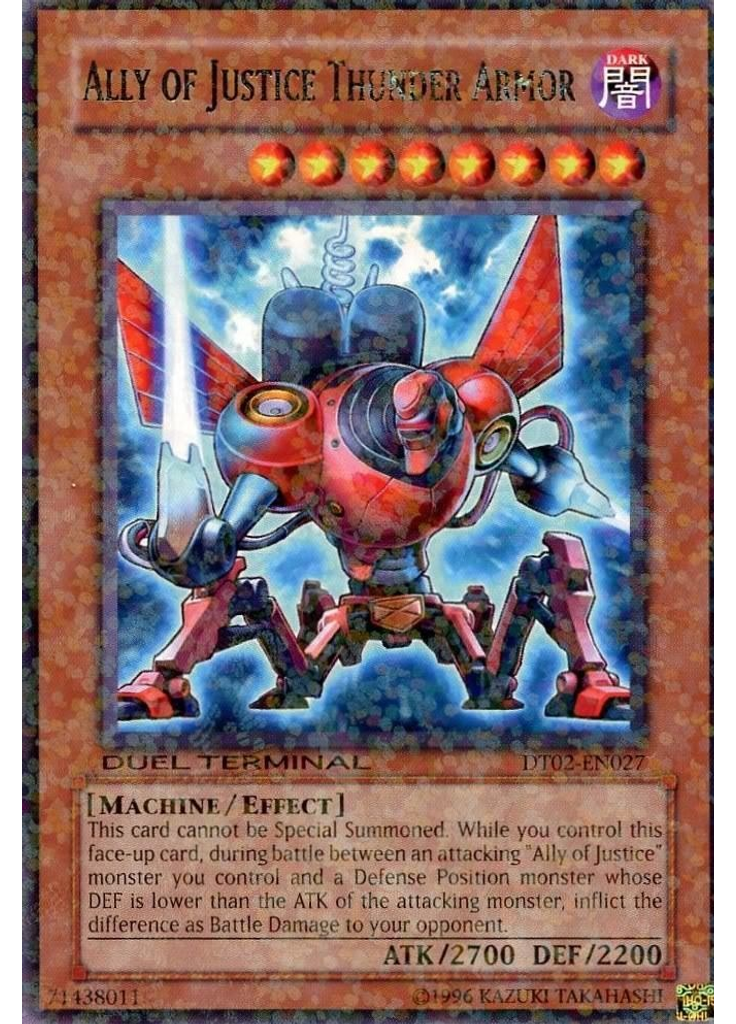 Ally of Justice Thunder Armor