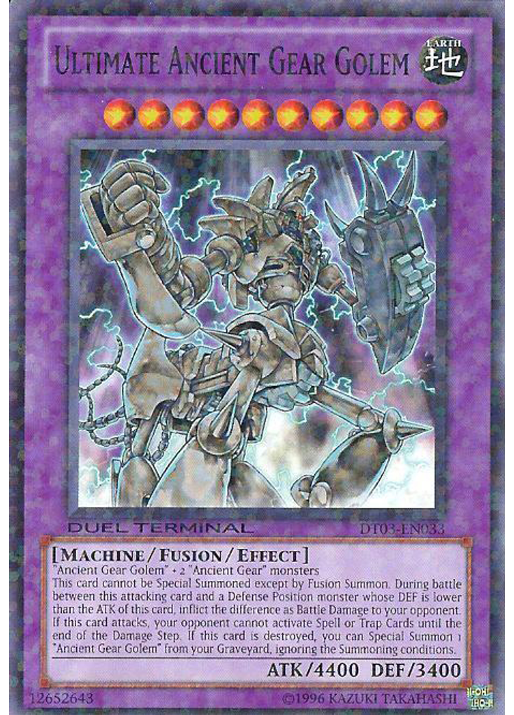 Ultimate Ancient Gear Golem