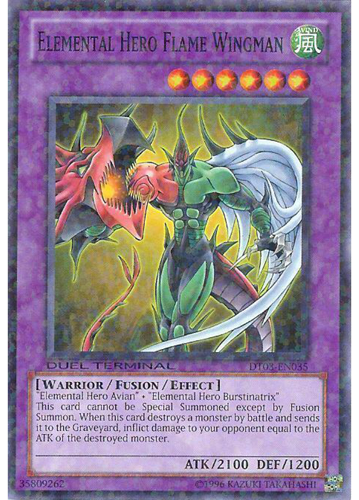 Elemental HERO Flame Wingman