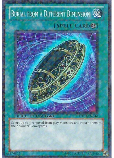 Burial from a Different Dimension