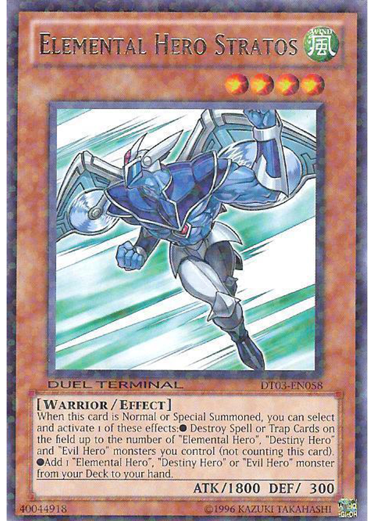 Elemental HERO Stratos