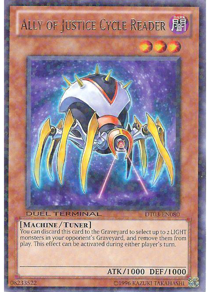 Ally of Justice Cycle Reader