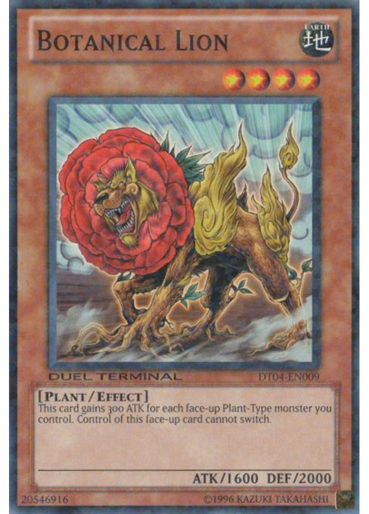 Botanical Lion