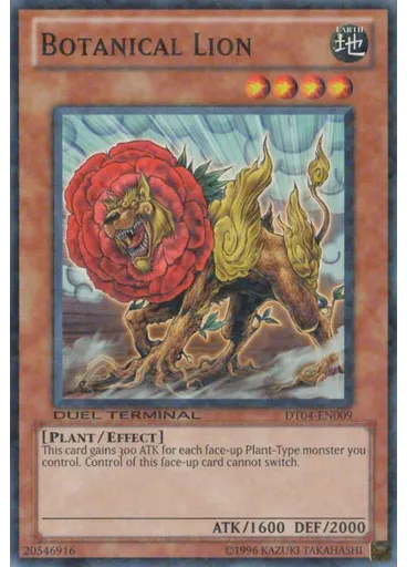 Botanical Lion