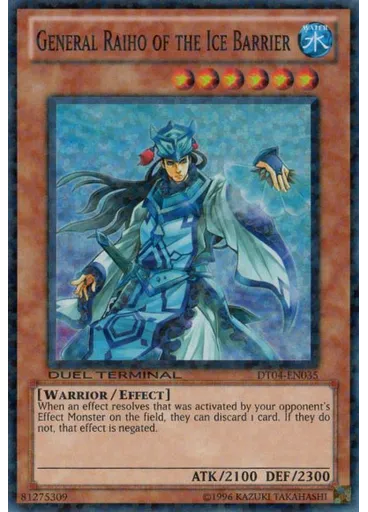 General Raiho of the Ice Barrier