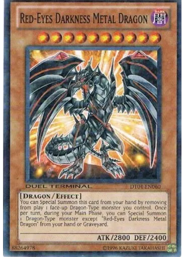 Red-Eyes Darkness Metal Dragon
