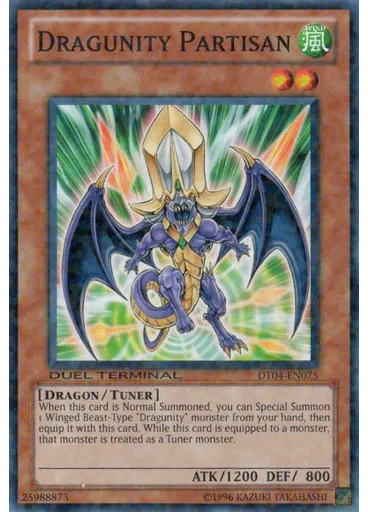 Dragunity Partisan — Duel Terminal 4