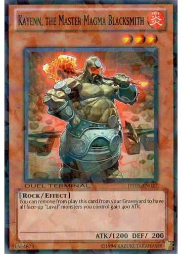 Kayenn, the Master Magma Blacksmith