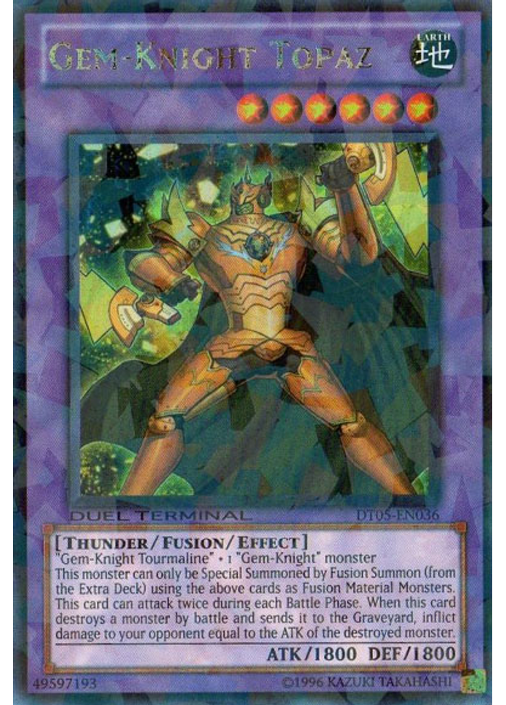 Gem-Knight Topaz