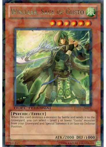 Windaar, Sage of Gusto