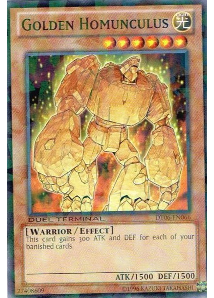 Golden Homunculus
