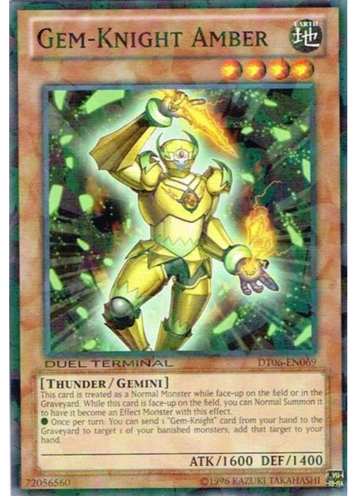 Gem-Knight Amber