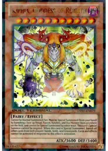 Sophia, Goddess of Rebirth — Duel Terminal 7