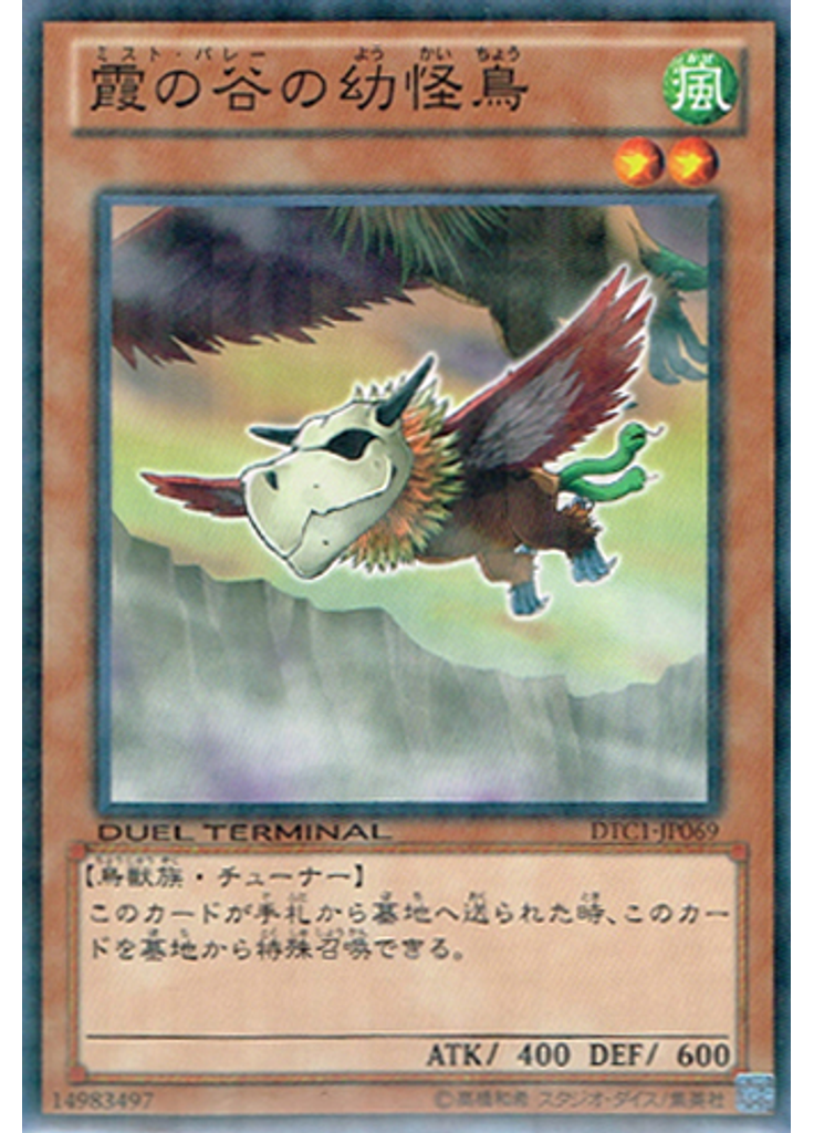 霞の谷の幼怪鳥