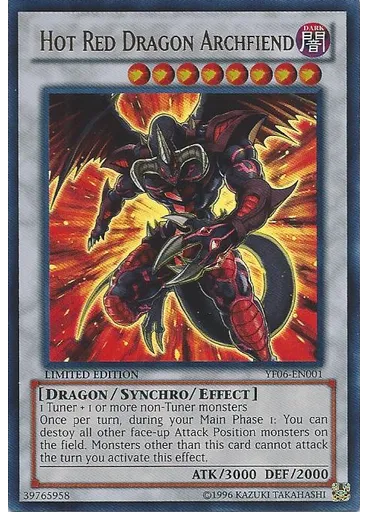 Hot Red Dragon Archfiend — Promotional Cards 2013