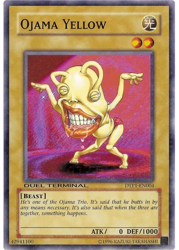Ojama Yellow — Duel Terminal - Preview Wave 1