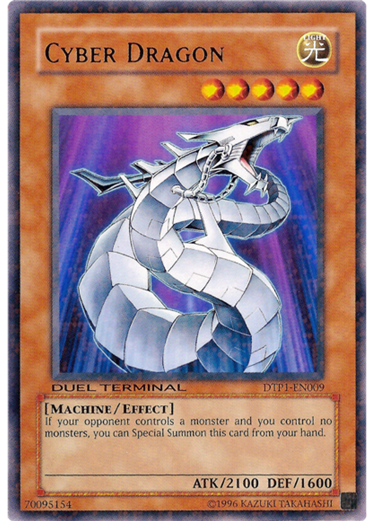 Cyber Dragon (Duel Terminal Rare Parallel Rare Duel Terminal)