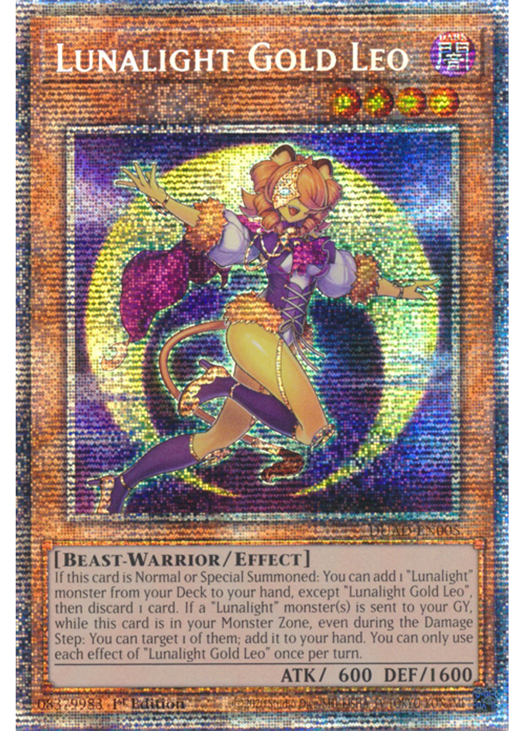 Lunalight Gold Leo (Starlight Rare 1st Edition)