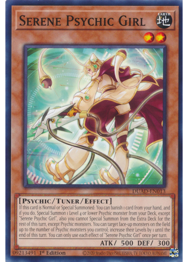 Serene Psychic Girl