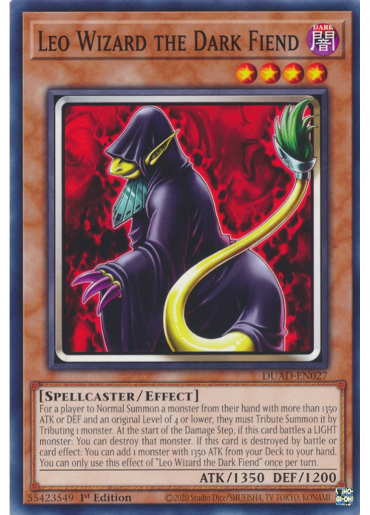 Leo Wizard the Dark Fiend