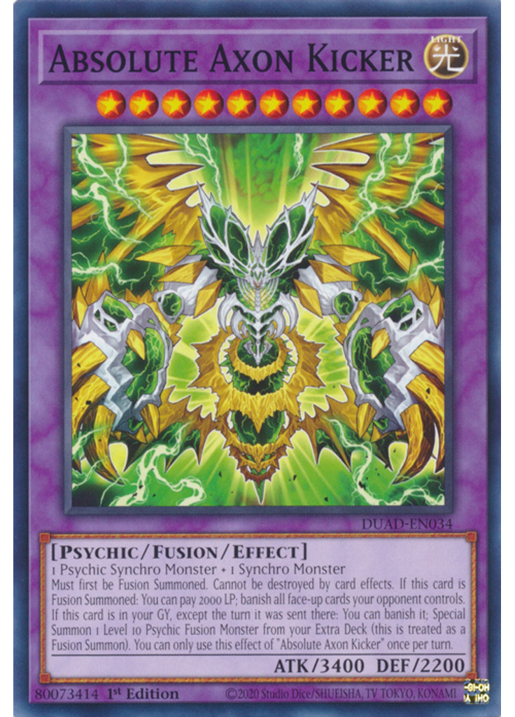 Absolute Axon Kicker