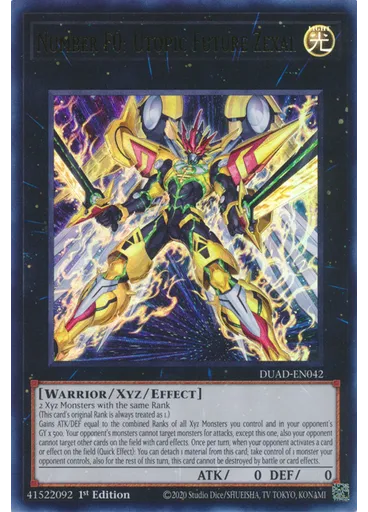 Number F0: Utopic Future Zexal