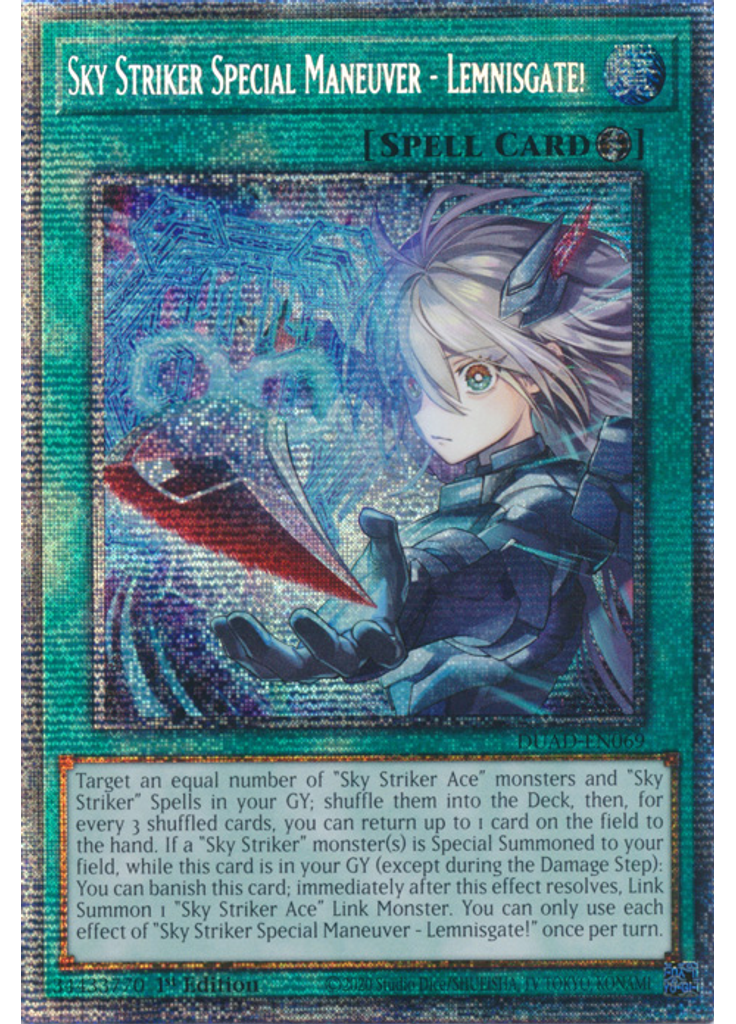 Sky Striker Special Maneuver - Lemnisgate! (Starlight Rare 1st Edition)