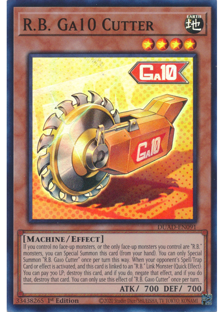 R.B. Ga10 Cutter