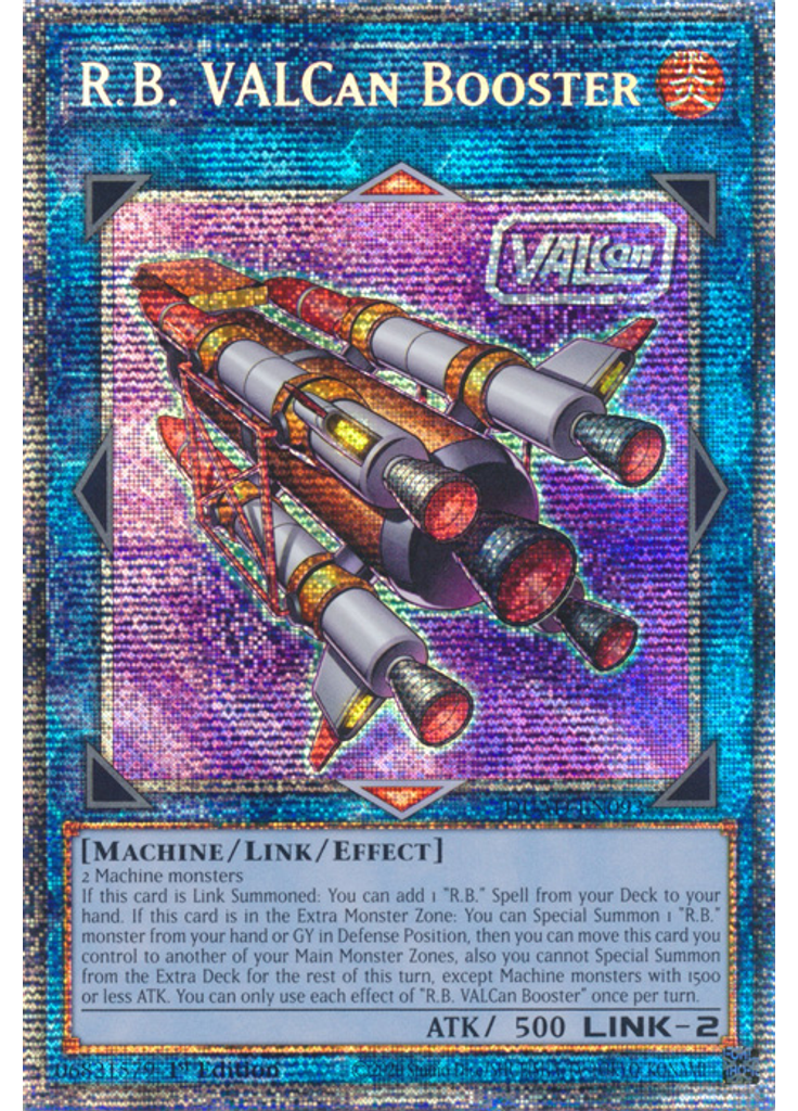 R.B. VALCan Booster (Starlight Rare 1st Edition)