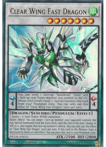 Clear Wing Fast Dragon